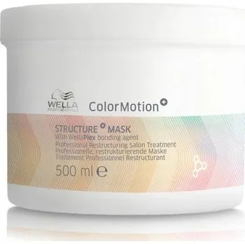 Vlasová regenerace Wella Professionals ColorMotion+ Structure+ rekonstrukční maska pro barvené vlasy 500ml