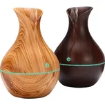 Ultrasonický aroma difuzér 200 ml Světle hnědá + Dárek Aromatique Vonný olej 12ml