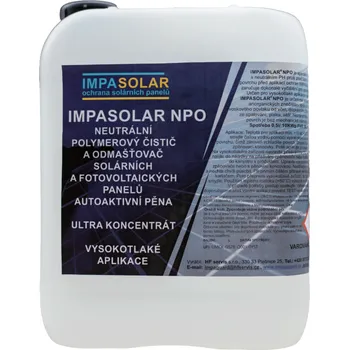 Ředidlo Impasolar NPO - Odmašťovač a odstraňovač nečistot s aktivní pěnou pro vysokotlaké aplikace 5 l
