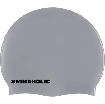Plavecká čepice Swimaholic Seamless Cap Šedá