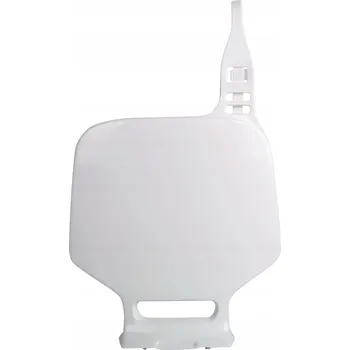 Startovní číslo Polisport, bílé