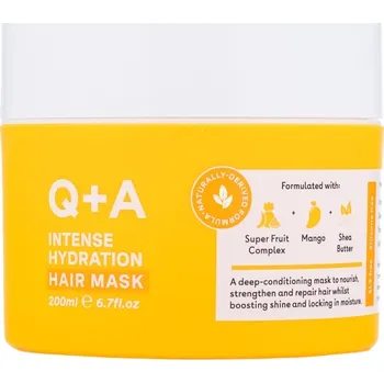 Vlasová regenerace Q+A Intenzivně hydratační maska na vlasy, 200 ml