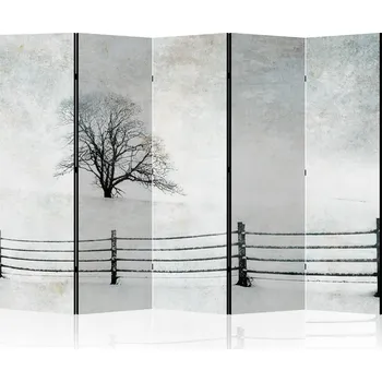 Paraván Dekorační paraván jednostranný, zástěna, dělící stěna 225x172 cm - Motiv: Květiny