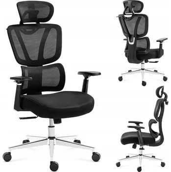 Otočné křeslo Markadler černé