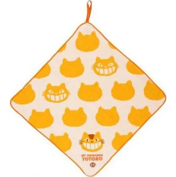 Dekorace do dětského pokoje Maison Ghibli Towel with hanger Catbus Silhouette - My Neighbor Totoro
