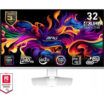 Monitor OLED Monitor MSI MPG 321URXW QD-OLED 31,5" 3840 x 2160 px OLED