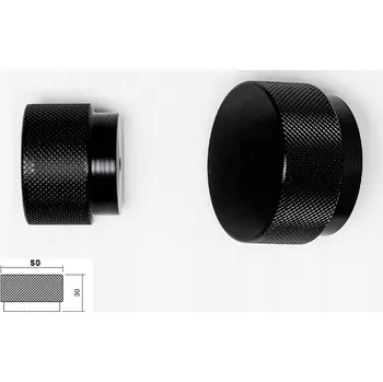 Nábytkové kování Nábytková úchytka VIEFE 0486 GRAF BIG FI 50mm černá