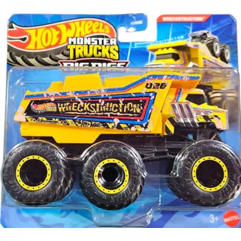 auto na autodráhu Hot Wheels Monster Trucks Big Rigs Wreckstruction