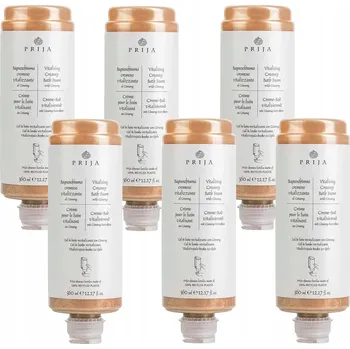 Koupelová pěna Výživná pěna do koupele, zlaté částečky a ženšen, náplň do dávkovače 6x360 ml