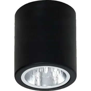 Stropní svítidlo přisazené Luminex 60 W E27 12,5 cm černé