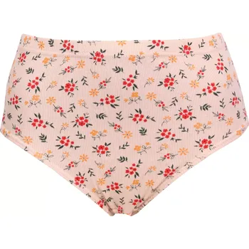 Kalhotky Bavlněné kalhotky do pasu PS 1710 lístky tělová velikost 5XL-62/64