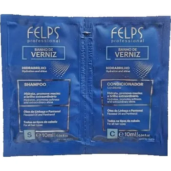 FELPS VERNIZ Sada šampon a kondicionér, mega lesk po proceduře mini 2x10ml