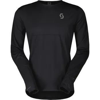 Běžecké oblečení SCOTT běžecké tričko Endurance Tech LS ZIMA, léto Černá XXL Pánské
