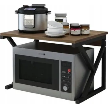 police Kuchyňská police Perfectlife kovová černá 1úrovňová k montáži