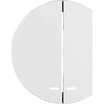 vypínač Dvojitý vypínač Klasik Hager bílý 16272089