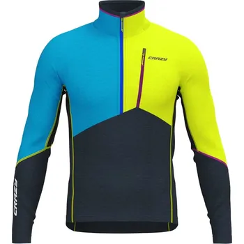 Crazy mikina Idea PULL FLAME 2024/2025 Černá XL Pánské