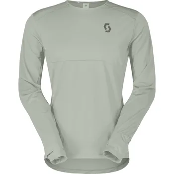 Běžecké oblečení SCOTT běžecké tričko Endurance Tech LS ZIMA, léto Šedá M Pánské
