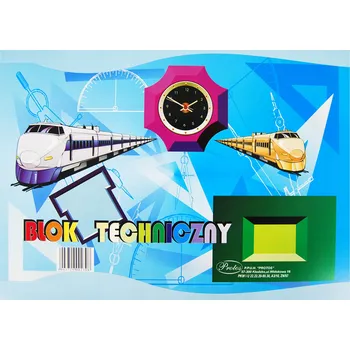 Technický blok A3 bílý, 10 listů, 160 g/m² Protos