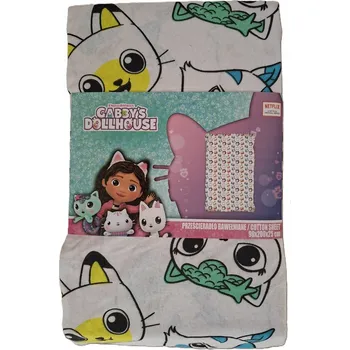 Prostěradlo Bavlna Prostěradlo GÁBININ KOUZELNÝ DOMEK 90x200 nové