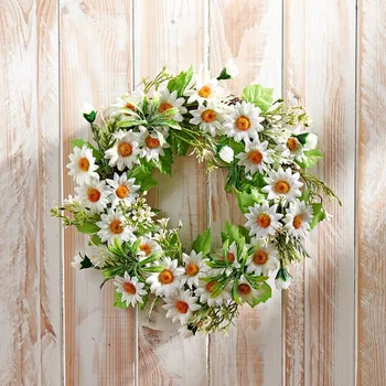 Věnec Kopretinový věnec Průměr 30 cm