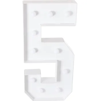 Lampička Neonové číselné lampy - Svítící čísla