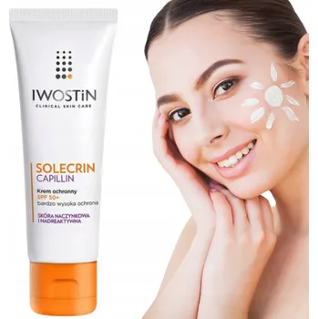 Pleťový krém Denní krém na obličej Iwostin pro pleť s rozšířenými žilkami SPF 50 50 ml