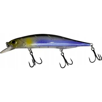 Umělá nástraha Wobler GERMINA Terminator 118 mm 14 g Fialová Viollete - Suspending (Neutrální Vztlak)