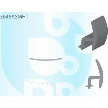 Autosklo PILKINGTON Vrchní bauset (lišta) čelního okna AS 5646ASMHT