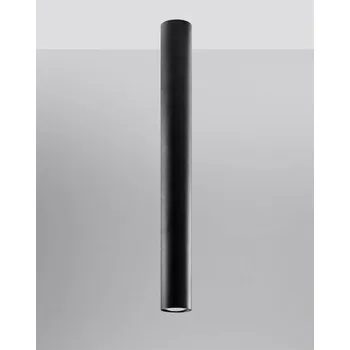 MODERNÍ LED SVÍTIDLO Stropní Svítidlo LAGOS 60 černé