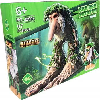ostatní stavebnice Stavebnice Brairnrot Brr Brr Patapim 97 dílků