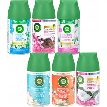 Osvěžovač vzduchu Náplň do osvěžovače vzduchu Sada Air Wick Freshmatic Náhradní náplň Mix Vůní 6 x 250 ml