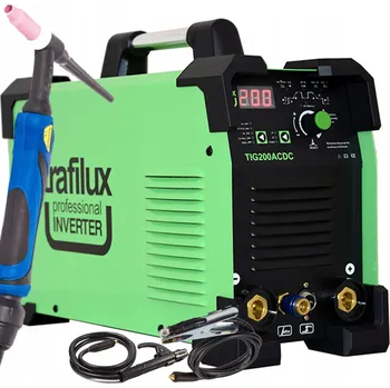 Svářečka SVÁŘEČKA TRAFILUX TIG 200 A MMA AC/DC PRO HLINÍK