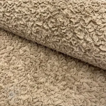 Umělá kožešina Curly beige