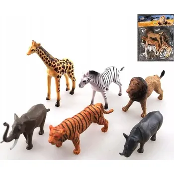 Figurka ZVÍŘATA SAFARI 6 KS ANIMAL PLANET [FIGURKY]
