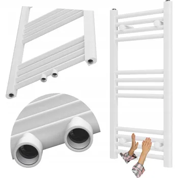 Radiátor Koupelnový radiátor vodní Granitan 275 W 40 x 80 mm bílý