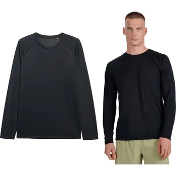 Pánské tričko Tričko s dlouhým rukávem 4F TSML, kulatý velikost L