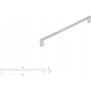Nábytkové kování Úchytka nábytku SIRO 2571-336ZN1 Nábytková úchytka lesklý chrom