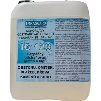 Fasádní barva IG 123 Odstraňovač graffiti i na citlivé povrchy 5 l