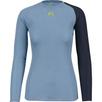 cyklistický dres KARPOS Cyklistické triko s dlouhým rukávem - DINAMICO OCTA W - modrá L