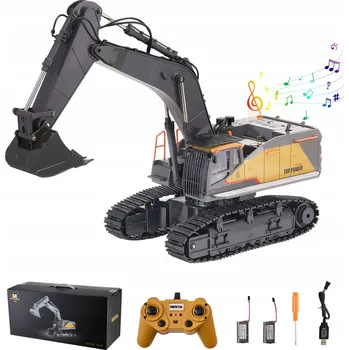 RC model auta Dálkově Ovládaný Bagr Hračka, 22 Kanálů, Měřítko 1:14, RC Bagr