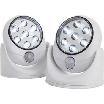 Lampička Otočná 7 LED lampa s pohybovým senzorem