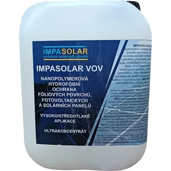 Ředidlo Impasolar VOV - hydrofobní ochrana, chránící a zvyšující výkon - vysoko/střednětlaká aplikace 5 l