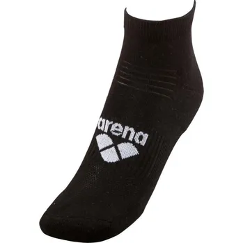 Pánské ponožky Ponožky Arena Basic Ankle Socks 2 Pack Black 35-38