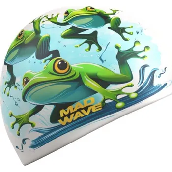 Mad Wave Frogs Silicone Cap Bílá