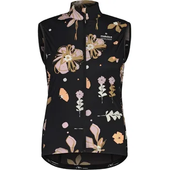 Cyklistická vesta Maloja cyklistická vesta SeisM. Printed Vest 2024 Černá M Dámské