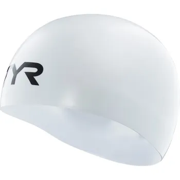 Plavecká čepice Tyr Tracer-X Racing Swim Cap White L