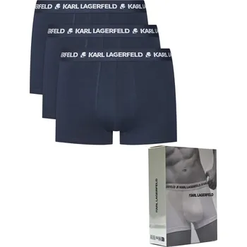 Pánské spodní prádlo Boxerky Karl Lagerfeld A1M47151 338 Tmavě modrá Velikost: XL