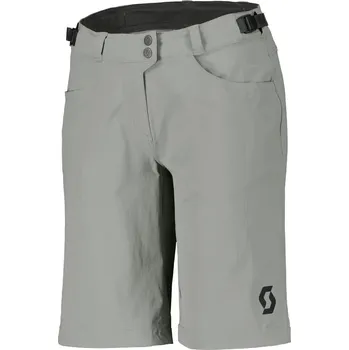 Cyklistické oblečení SCOTT cyklistické šortky Trail Flow w/pad léto Šedá M Dámské