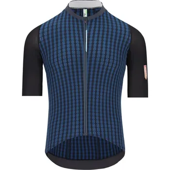 cyklistický dres Q36.5 Pánský cyklistický dres Jersey short sleeve Clima léto Modrá XXL Pánské