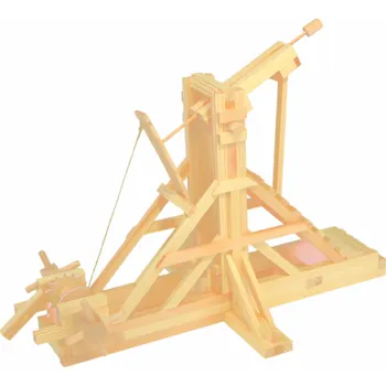 Dřevěná hračka Walachia Dřevěná slepovací stavebnice Vrhač šípů